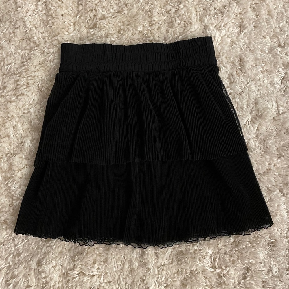 Zara Ruffle Mini Skirt - Picture 6 of 13